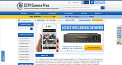 Desktop Screenshot of cctvcamerapros.com